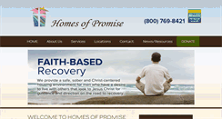 Desktop Screenshot of homesofpromise.org